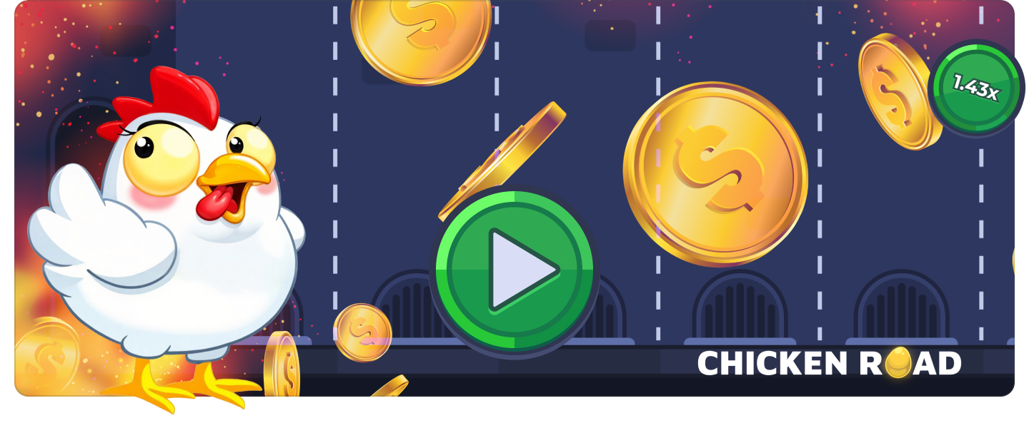 road crossing chicken game